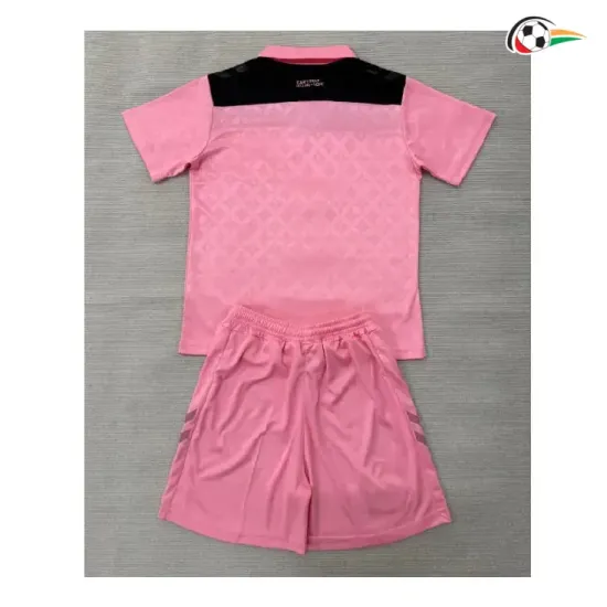 Camisa Reserva Infantil Sunderland AFC 2026/2027 Rosa/Preto