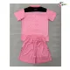 Camisa Reserva Infantil Sunderland AFC 2026/2027 Rosa/Preto