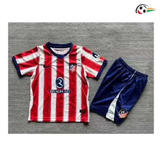 Camisa Titular Infantil Atlético de Madrid 2026/2027 Vermelho/Branco