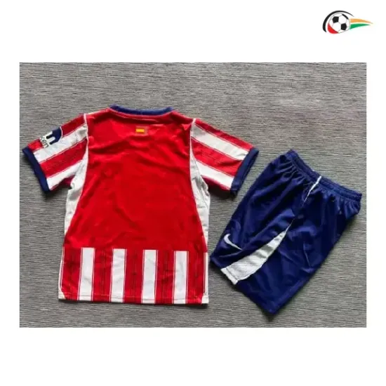 Camisa Titular Infantil Atlético de Madrid 2026/2027 Vermelho/Branco