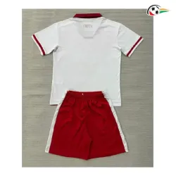Camisa Titular Infantil Monaco 2026/2027 Vermelho/Branco