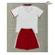 Camisa Titular Infantil Monaco 2026/2027 Vermelho/Branco