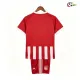 Camisa Titular Infantil Olympiakos 2026/2027 Vermelho/Branco