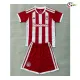 Camisa Titular Infantil Olympiakos 2026/2027 Vermelho/Branco