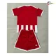 Camisa Titular Infantil Olympiakos 2026/2027 Vermelho/Branco