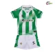 Camisa Titular Infantil Real Betis 2026/2027 Verde/Branco com Patch da La Liga
