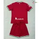 Camisa Alternativa Infantil Real Sociedad 2026/2027 Vermelho com Patch da La Liga