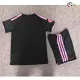 Camisa Alternativa Infantil Sevilla FC 2026/2027 Preto com Patch da La Liga