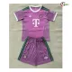 Camisa de Goleiro Reserva Infantil Bayern Múnich 2026/2027 Roxo