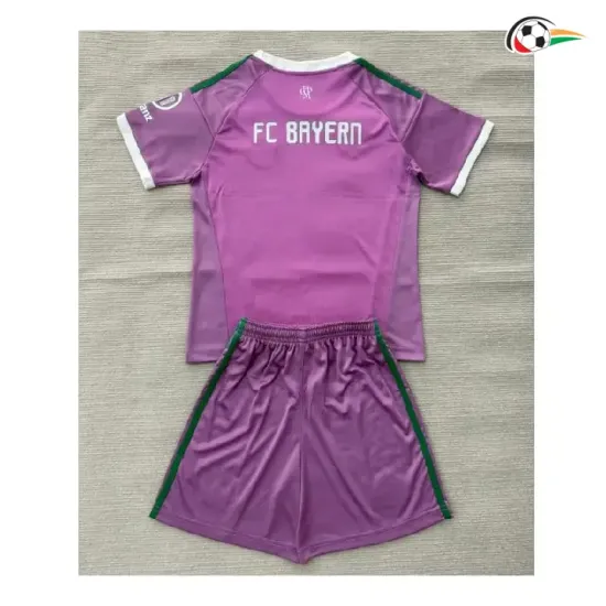 Camisa de Goleiro Reserva Infantil Bayern Múnich 2026/2027 Roxo