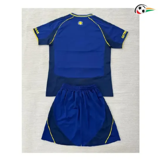 Camisa Infantil Boca Juniors 25 Edição De Aniversário 2026/2027 Azul
