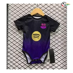 Camisa Reserva Barcelona 2026/2027 Preto/Roxo Baby