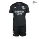 Camisa Reserva Infantil Real Sociedad 2026/2027 Preto com Patch da La Liga