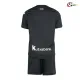 Camisa Reserva Infantil Real Sociedad 2026/2027 Preto com Patch da La Liga