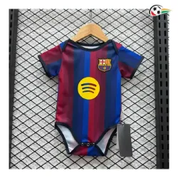 Camisa Titular Barcelona 2026/2027 Azul/Rojo Baby