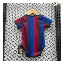 Camisa Titular Barcelona 2026/2027 Azul/Rojo Baby
