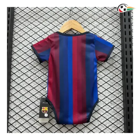 Camisa Titular Barcelona 2026/2027 Azul/Rojo Baby