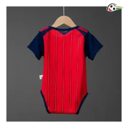 Camisa Titular España Copa do Mundo 2026 Vermelho/Azul Baby Duas Estrelas