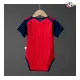 Camisa Titular España Copa do Mundo 2026 Vermelho/Azul Baby Duas Estrelas