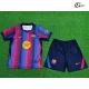Camisa Titular Infantil Versão Jogador Barcelona 2026/2027 Azul/Rojo