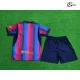 Camisa Titular Infantil Versão Jogador Barcelona 2026/2027 Azul/Rojo