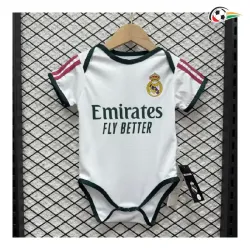 Camisa Titular Real Madrid 2026/2027 Branco Baby