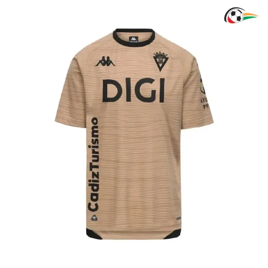 Camisa Alternativa Cadiz 2026/2027 Marrom com Patch da La Liga