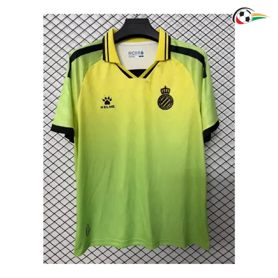 Camisa Alternativa Espanyol 2026/2027 Verde/Amarelo