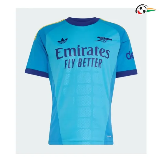 Camisa de Goleiro Reserva Arsenal 2026/2027 Azul