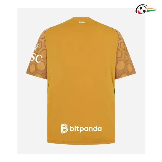 Camisa de Goleiro Titular AC Milan 2026/2027 Ouro