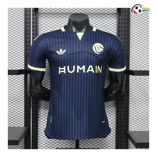 Camisa Reserva Versão Jogador Al Nassr 2026/2027 Azul Marinho
