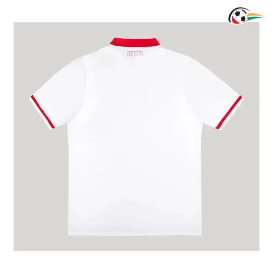 Camisa Titular Monaco 2026/2027 Vermelho/Branco