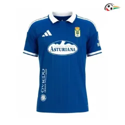 Camisa Titular Real Oviedo 2026/2027 Azul com Patch da La Liga