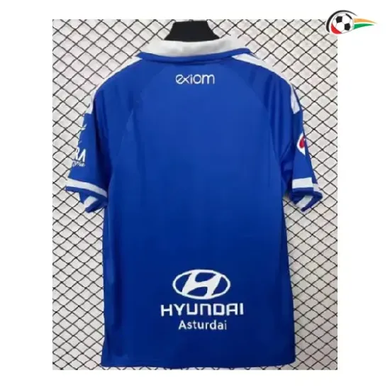 Camisa Titular Real Oviedo 2026/2027 Azul com Patch da La Liga