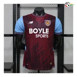Camisa Titular Versão Jogador West Ham United 2026/2027 Vermelho Escuro