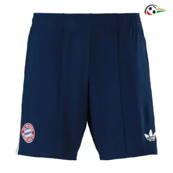 Shorts de Futebol Reserva Bayern Múnich 2026/2027 Azul Marinho