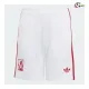 Shorts de Futebol Reserva Liverpool 2026/2027 Branco