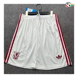 Shorts de Futebol Reserva Liverpool 2026/2027 Branco