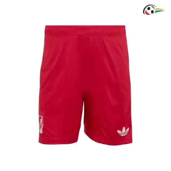 Shorts de Futebol Reserva Liverpool 2026/2027 Vermelho