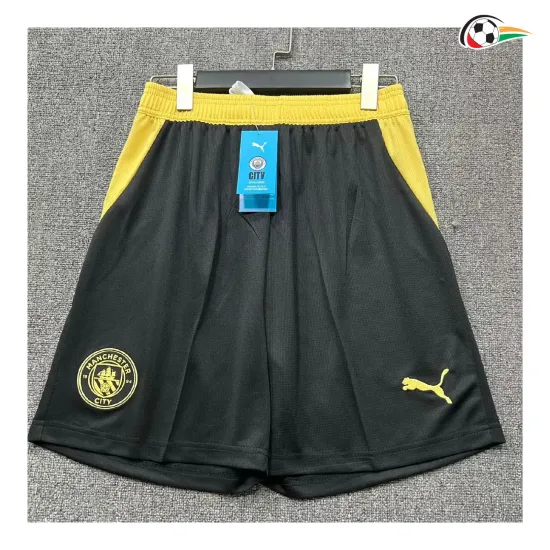 Shorts de Futebol Reserva Manchester City 2026/2027 Preto