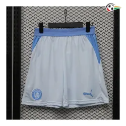 Shorts de Futebol Titular Versão Jogador Manchester City 2026/2027 Branco