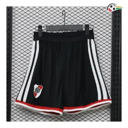 Shorts de Futebol Titular Versão Jogador Plate River 2026/2027 Preto