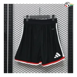 Shorts de Futebol Titular Versão Jogador Plate River 2026/2027 Preto