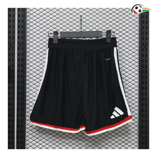 Shorts de Futebol Titular Versão Jogador Plate River 2026/2027 Preto