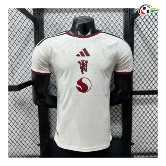 Camisa Alternativa Versão Jogador Manchester United 2026/2027 Branco