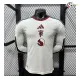 Camisa Alternativa Versão Jogador Manchester United 2026/2027 Branco Manga Longa