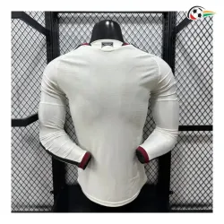 Camisa Alternativa Versão Jogador Manchester United 2026/2027 Branco Manga Longa