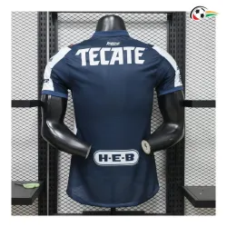 Camisa Titular Versão Jogador Monterrey 2026/2027 Azul Marinho/Branco