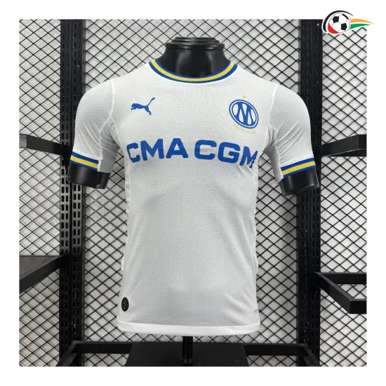 Camisa Titular Versão Jogador Olympique Marsella 2026/2027 Branco