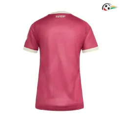 Camisa Alternativa Versão Feminina Real Madrid 2026/2027 Rosa com Patch HP